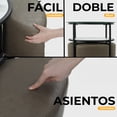 thumbnail image 3 of Mesa De Comedor De Cristal Antecomedor Redondo Con 4 Bancos, 3 of 7
