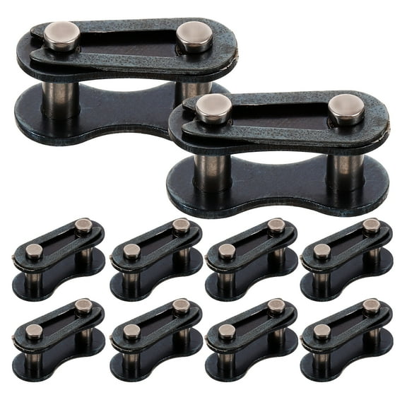 10 Pcs Bike Roller Chain Links Bike Chain Attachments Bike Chain Link Chain Buckle 2.00X1.00X0.90CM