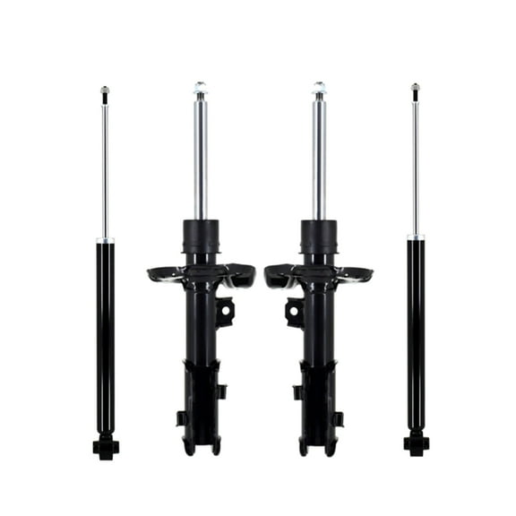 Set of 4 Front Suspension Strut Assembly-Rear Shock Absorber For 2020 2021 KIA Forte