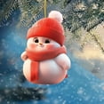 thumbnail image 4 of Coollooc Snowman Ornaments for Christmas Tree Hanging Christmas Decorations Holiday Decor Xmas Party Supplies, 4 of 8