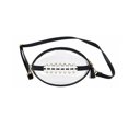 thumbnail image 2 of Clear Stadium Crossbody Bag, Adjustable Transparent Shoulder Bag, Visible Storage with Adjustable Strap, Event Carry Bag for Game Day, Concert, Indoor Display, Black, 9.8 x 6.7 x 5.9 in, 1pc, 2 of 5