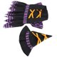 thumbnail image 2 of Black Durable Pet Decorative Clothes, Adjustable Elastic Chin Strap Pet Dog Decorative Skirts With Hat, For Pet Dog Puppy ANGGREK S, 2 of 8
