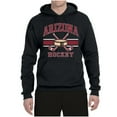 thumbnail image 2 of Wild Bobby City of Arizona Hockey Fantasy Fan Sports Unisex Hoodie Sweatshirt, Black, X-Large, 2 of 5