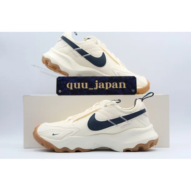 23cm ナイキ ウィメンズ TC 7900 ペールアイボリーアーモリーネイビー Nike TC 7900 Pale Ivory Gum Light Brown Armory Navy DD9682-103
