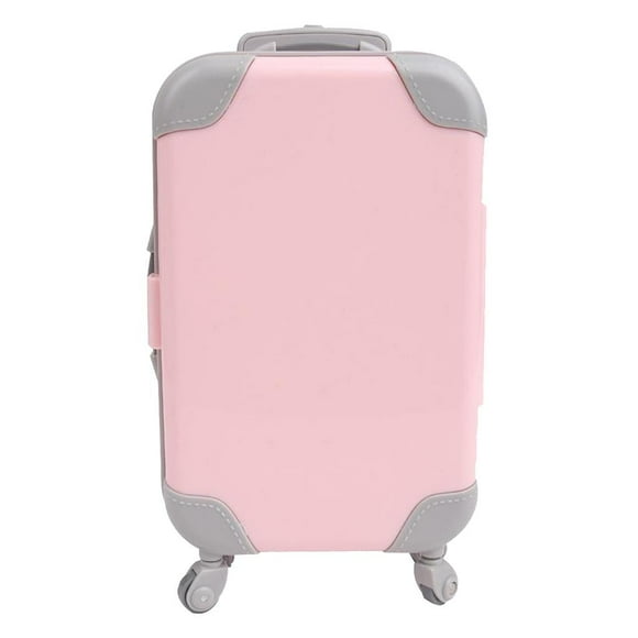 Nvzi 18 "Maleta de mano para muñecas infantiles, rosa"