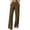 #02 Coffee 【Mix, Match & Rotate: Stock Up on Daily Colors】, variant on Women's Solid Sporty Track Sweatpants, Elastic Waistband Functional Side Pockets Nylon Spandex Blend, All Season Soft Casual Pants for Party Daily | TruHer,Blue L