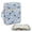 Blue Peony Daisy Flower, variant on Xoenoiee Floral Striped Gingham Patchwork Pattern Quilted Bible Covers for Women Portable Bible Case Church Bag Bible Study Book Case with Handle Lightweight Carrying Bags Christmas Gift