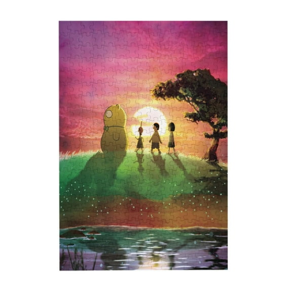 300PCS Bob'S Burgers (37) Jigsaw Puzzles Cartoon Anime Picture Puzzle Birthday Present Game For Teen And Adults