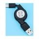 thumbnail image 3 of BRIGHTFUFU Cable de carga USB 3.1 Cable retráctil retráctil tipo C Cable de carga de alta velocidad portátil para teléfonos Android (Negro), 3 of 7