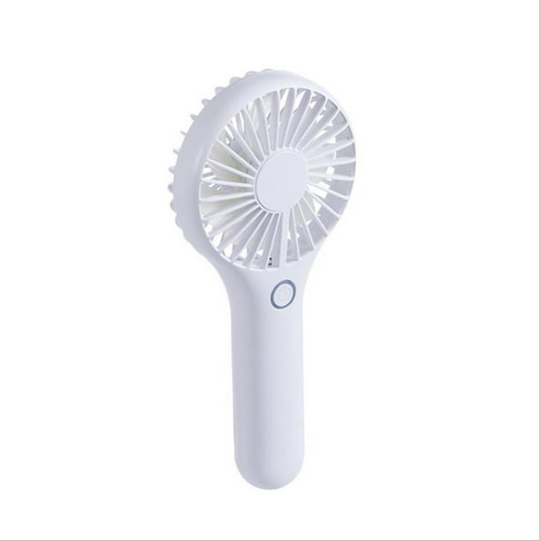 Pisexur Batería de cocina Ventilador de mano Mini ventilador de mano portátil con batería recargable USB 3 velocidades para adaptarse a diferentes personas Funciona d para la cocina del hogar