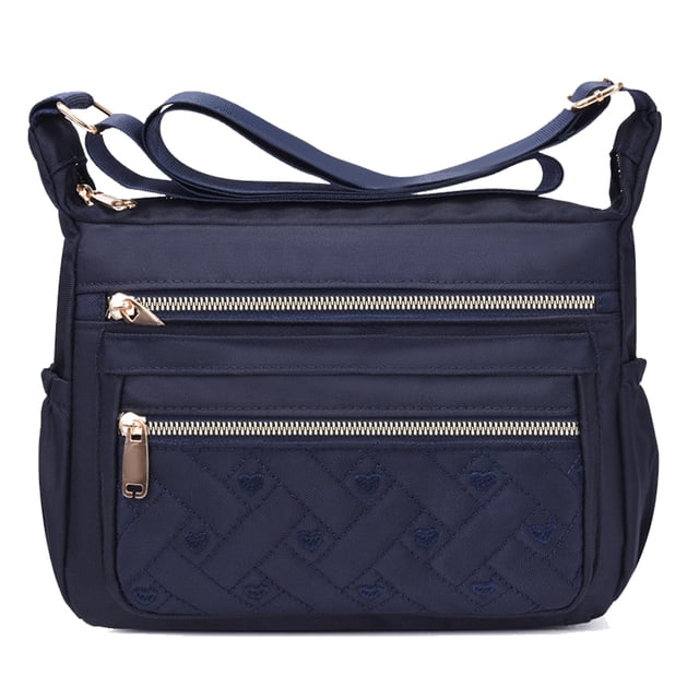 Bolso bandolera multifuncional, moderno y casual, de tela oxford de nailon.
