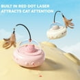 thumbnail image 4 of 2-in-1 Interactive Cat Toy, Automatic & Rechargeable, Moving Feather Wand & Cat Chasing Laser for Indoor Cats Kittens – Engaging & Fun Playtime, 4 of 8