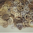 thumbnail image 2 of JIAHAOO Steampunk Gear Charms Set, 20-Piece Bronze & Silver Collection for Creating Personalized Jewelry, 2 of 6