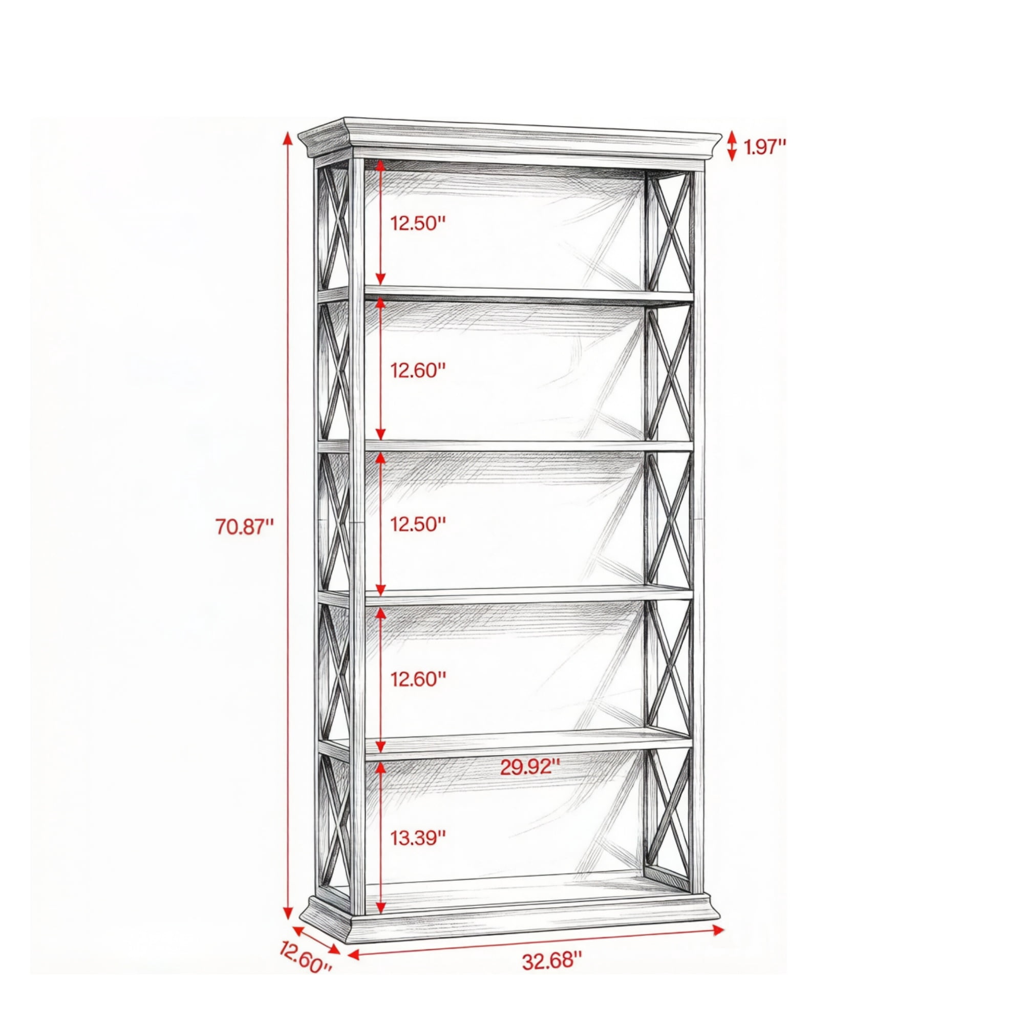 Bookshelf Corner Shelf