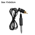 thumbnail image 4 of L Tipo Silicona Clip Cordón interior Cuerpo profesional Arte Pigmento permanente Máquina de gancho Línea de gancho Fuente de alimentación Cables Accesorios RCA Vogacara CE001325-02, 4 of 7