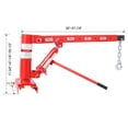 thumbnail image 2 of 1000 LBS Heavy-Duty Pickup Truck Crane with Manual Winch, Adjustable 500/600/700/1000 LBS Capacity for Construction, Warehouse & Factory Use, 2 of 9