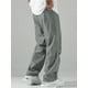 thumbnail image 3 of Pantalones deportivos ZAFUL Parachute Y2k Baggy para hombre, color gris, talla S, 3 of 8