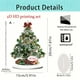 thumbnail image 4 of Ornamento de Navidad Árbol de Navidad Pájaro Renos Muñeca de nieve Figura Estilo 2D Doble Pared Ornaments Regalos de Año Nuevo Plata Serie, Figura de Navidad de Pared Pájaro Renos Muñeca de, 4 of 7