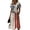 Z09-White, variant on Easter Dresses for Women Deep V Neck Short Sleeve Summer Sundress Casual Knee Length A-Line Dress