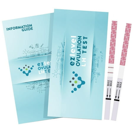 EZ Level 100 Ovulation Test Strips LH Surge OPK Pregnancy Predictor Kit (100