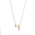thumbnail image 3 of SUMENG Fashion Tiny Heart Dainty Initial Necklace Gold Silver Color Letter Name Choker For Women Pendant Jewelry Gift, 3 of 5