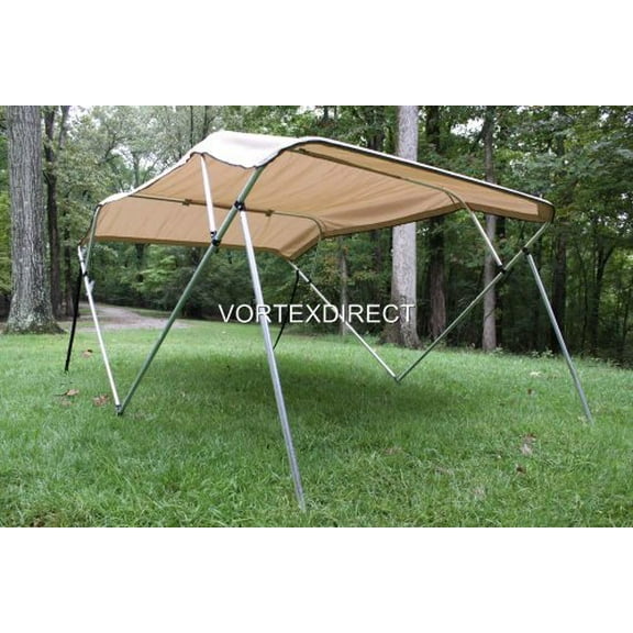 Vortex New Tan/Beige Vortex 4 Bow Bimini Top Complete Kit