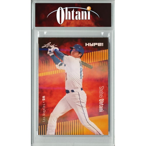 Certified Mint  Shohei Ohtani 2023 Leaf HYPE #135 Gold SP, Just 25 Made Rare Trading Card Los Angeles Dodgers