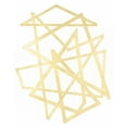 thumbnail image 2 of Lam, Vanna 20x24 White Modern Wood Framed Museum Art Print Titled - Golden Techno III, 2 of 4