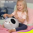 thumbnail image 4 of Super Soft Cat Plush Toy, Fluffy Chubby Kitty Stuffed Animal, Adorable Plush Cat, 4 of 5