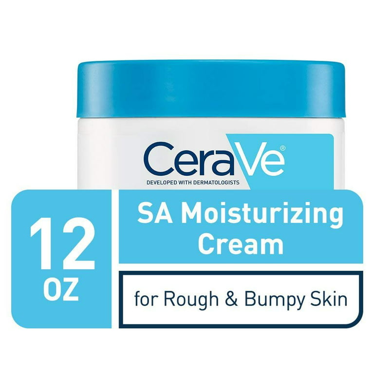 CeraVe Renewing SA Cream 12 oz Salicylic Acid Body Walmart.com