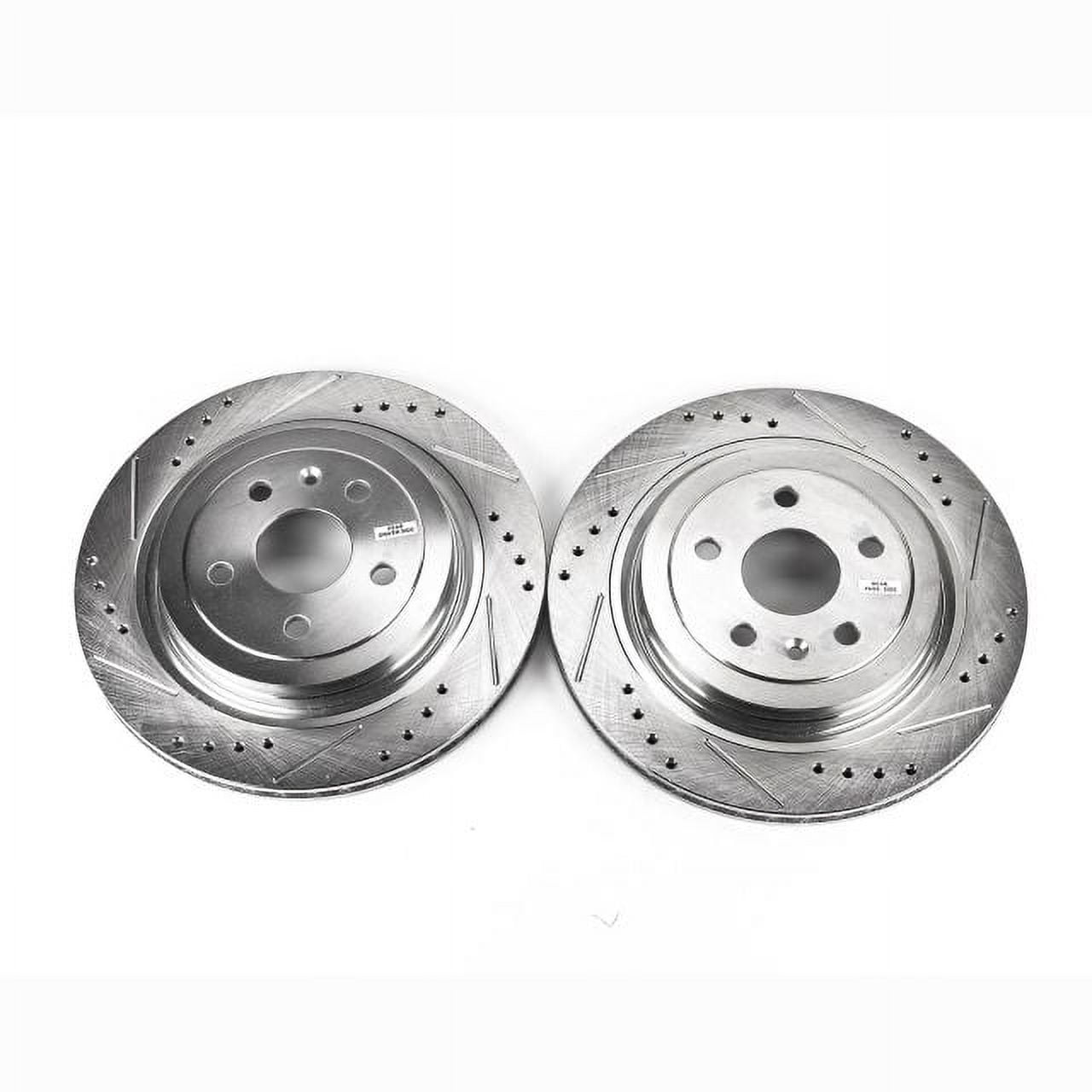 Power Stop AR82156XPR Evolution Drilled & Slotted Rotors -Rear