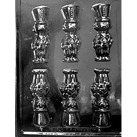 

Candyland Crafts WOODEN SOLDIER Chocolate Candy Soap Mold Combo | Food Safe Plastic Durable and Reusable Chocolate Making Mold - C446 - (7 Pack)