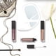 thumbnail image 3 of Espejo de maquillaje LED portátil de viaje con lámpara de doble cara, 3 of 5