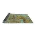 thumbnail image 2 of Ahgly Company Indoor Rectangle Patchwork Light Blue Transitional Area Rugs, 5' x 8', 2 of 4