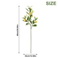 thumbnail image 2 of Lemon cuttings and artificial lemons Spring/summer green lemon cuttings Centerpiece interior/exterior farmhouse decor 35.04*12.59in(6 fruit), 2 of 15