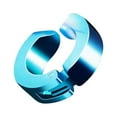 thumbnail image 4 of ziyahi Ear Clip On Dressing Adornment Jewelry Decor Body Decorations Solid Color Non-piercing Ears Hoop Fashion Decor Accessory Blue, 4 of 7