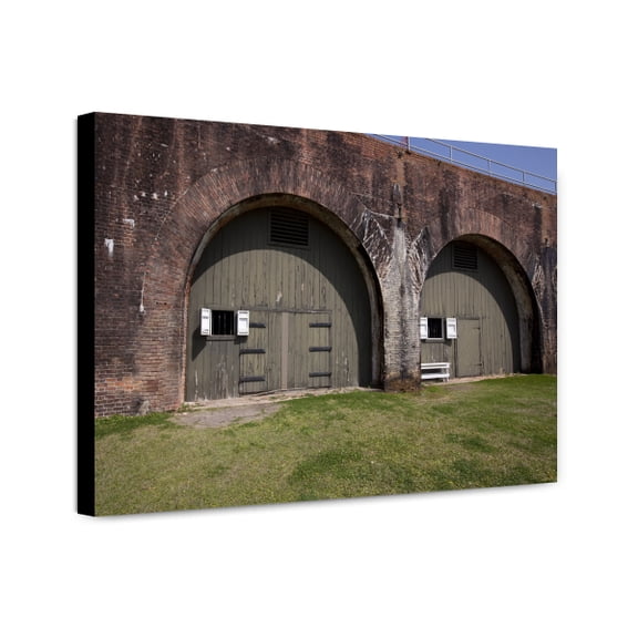Canvas Print: Fort Morgan Is A Historic Fort At The Mouth Of Mobile Bay, Alabama