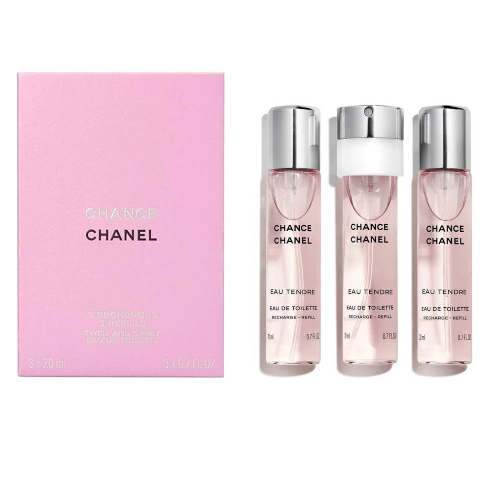 CHANEL CHANCE Eau Tendre 3 x 20ml シャネル CHANEL Chance Eau Tendre, 3.4 oz EDT Spray, Fragrance for