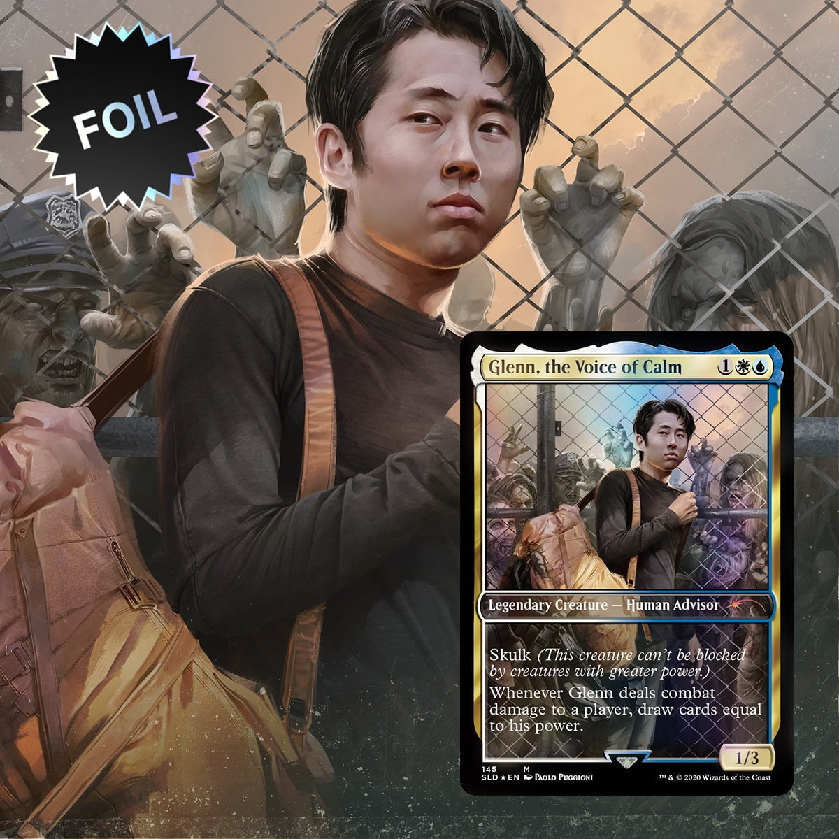 Magic the Gathering Secret Lair The Walking Dead Magic The Gathering Set