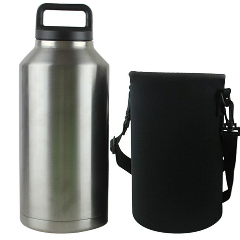 Neoprene Bottle Sleeve for 36oz YETI Rambler, YookeeHome Insulated Bottle  Holder Bag with Adjustable Shoulder Strap, 36oz