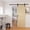 Pine, variant on 30"x84" Soft Close Included, 84"H Modern Solid Fir Wood Sliding Barn Door, Paintable, Closet Pantry Door with Installation Hardware Kits