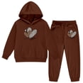 thumbnail image 7 of MuXiKeJi Clothes Girls 2 Pieces Outfits 2t Letter Print Casual Sweatsuit Pullover Tops and Pants Fall Clothes for Girls, 7 of 7