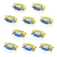 thumbnail image 1 of HD15 SVGA Connector (5 Female to Female, 5 Male to Male) 15 Pin Gender Changer Super VGA Coupler DB Plug Adapter for Monitors, HDTV, Projectors, VGA Splitter, KVM switches, 1 of 8