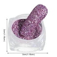 NGHnuifg Pigment Powder Nail Glitter Rose Gold Shining Powder Glitter