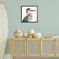 thumbnail image 3 of Stupell Industries Stoic Heron Looking Right Animals & Insects Painting Black Framed Art Print Wall Art, 24 x 24, 3 of 10