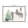 thumbnail image 4 of Amanti Art Snowy Vermont Farm Framed Canvas Wall Art Print, 4 of 8