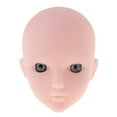 thumbnail image 1 of Muñeca con Cabeza Articulada en Tallado con Ojos para Muñeca BJD 1/6,, 1 of 7