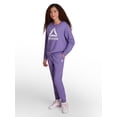 thumbnail image 5 of Reebok Girl's Game Day Fleece Jogger, Sizes 4-18, 5 of 5