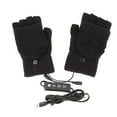 thumbnail image 5 of qolati Men's Women's USB Heated Gloves Mitten USB Hand Warmers Winter Warm Full Finger and Half Fingerless Knitting Gloves Cold Weather Warm Hand Typing Heating Gloves, 5 of 5