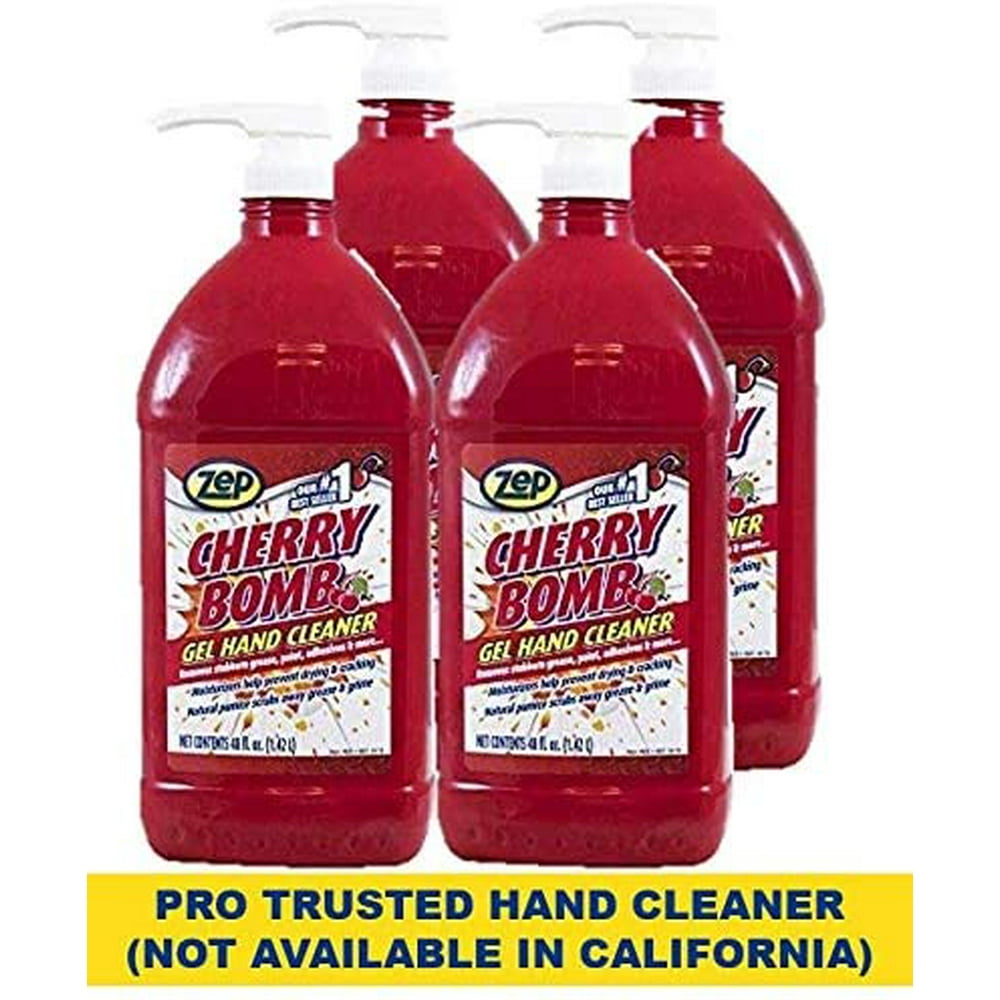 Zep Cherry Bomb Hand Cleaner 48 Ounce (Case of 4)